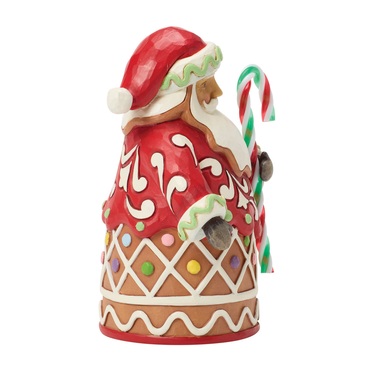 Candy Cane Delight Gingerbread Santa Candy Pint Sized