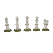 Disneyland Haunted Mansion The Singing Busts Set of 5