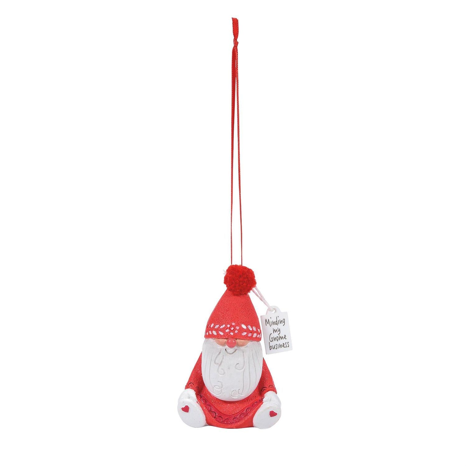 Minding My Gnome Business Ornament