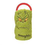 Naughty & Nice Grinch Snowthrow 45 x 60"
