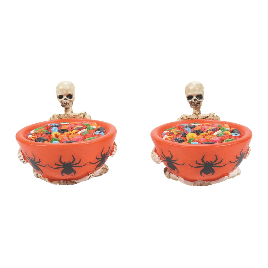 Trick or Dare Treat Bowl Set of 2