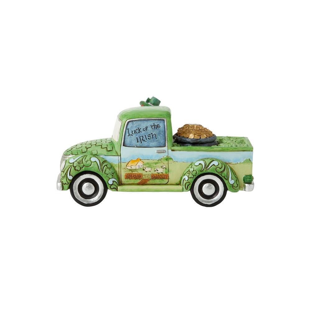Truckload Of Luck Green Irish Pickup Truck