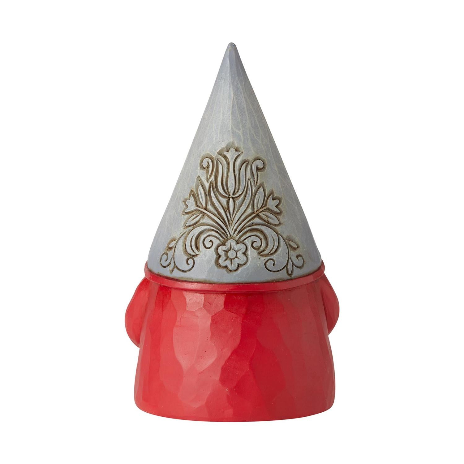 Nordic Noel Grey Floral Hat Gnome