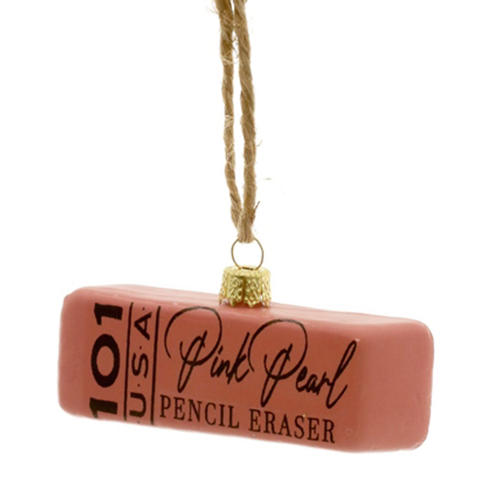 Pink Eraser Ornament