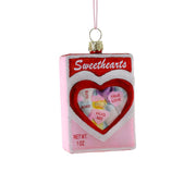 Box of Sweethearts Candy Ornament