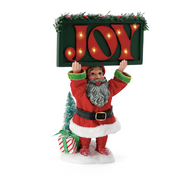 Elf with Joy Sign
