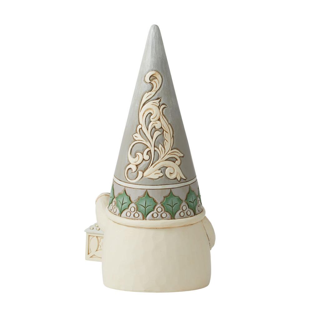 Bearing Light Woodland Gnome with Lantern 12"