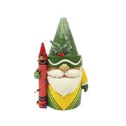 Wrapped in Color Gnome Holding Caryola Crayon