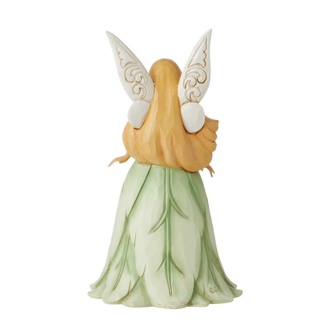 White Woodland Fairy with Leaf Skirt
