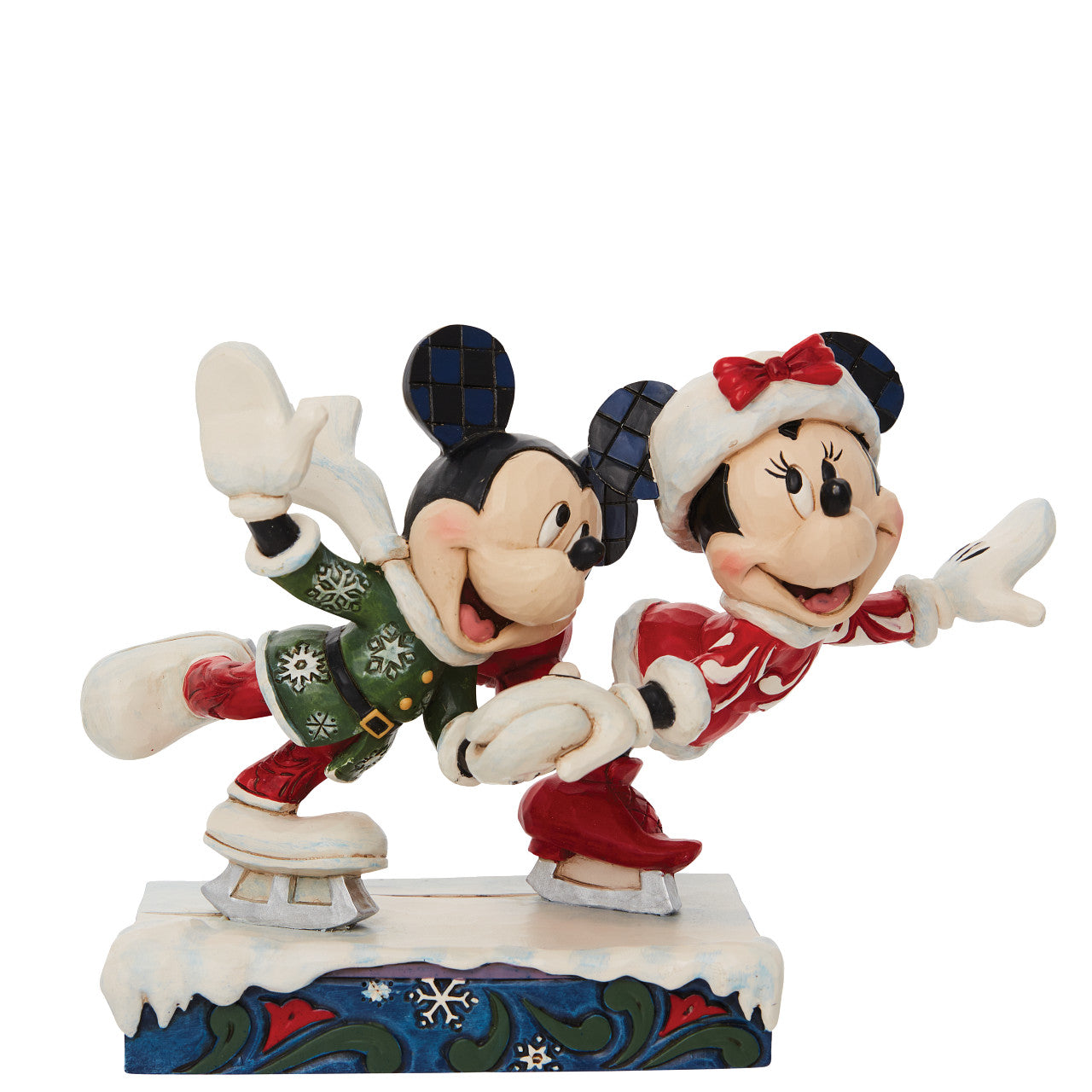 Minnie & Mickey Ice Skating