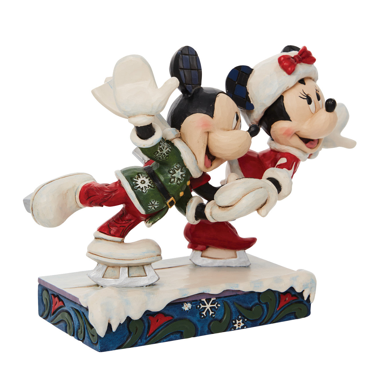 Minnie & Mickey Ice Skating