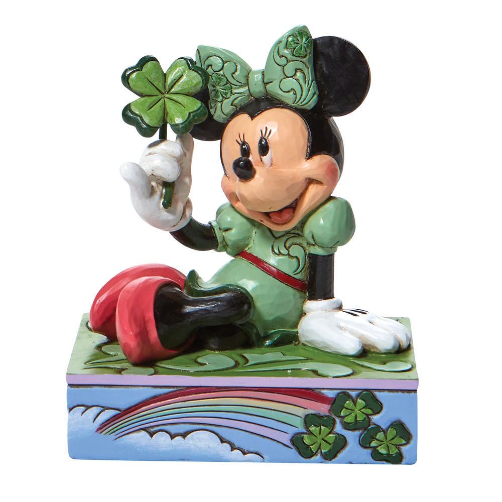 Shamrock Wishes Minnie with Shamrock