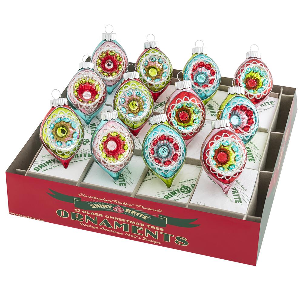 Festive Fete 12 Count 1.75" Decorated Reflector Tulips