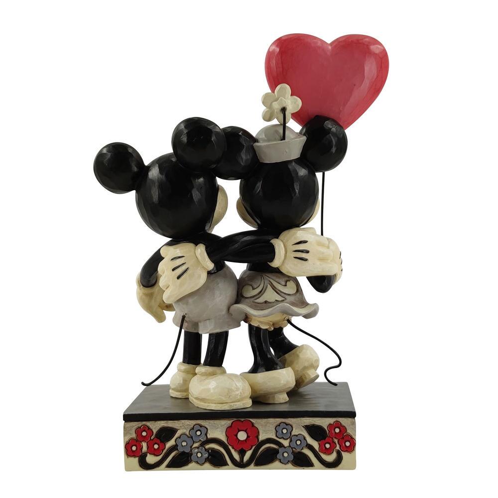 Love is in the Air Mickey & Minnie with Heart Balloon