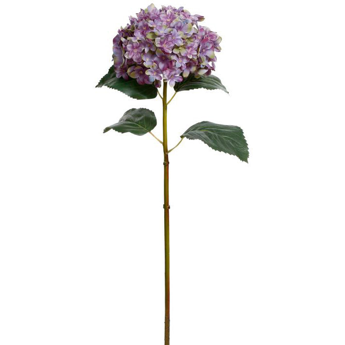 Bundle of 6 Lavender Cone Hydrangea Stems 26"