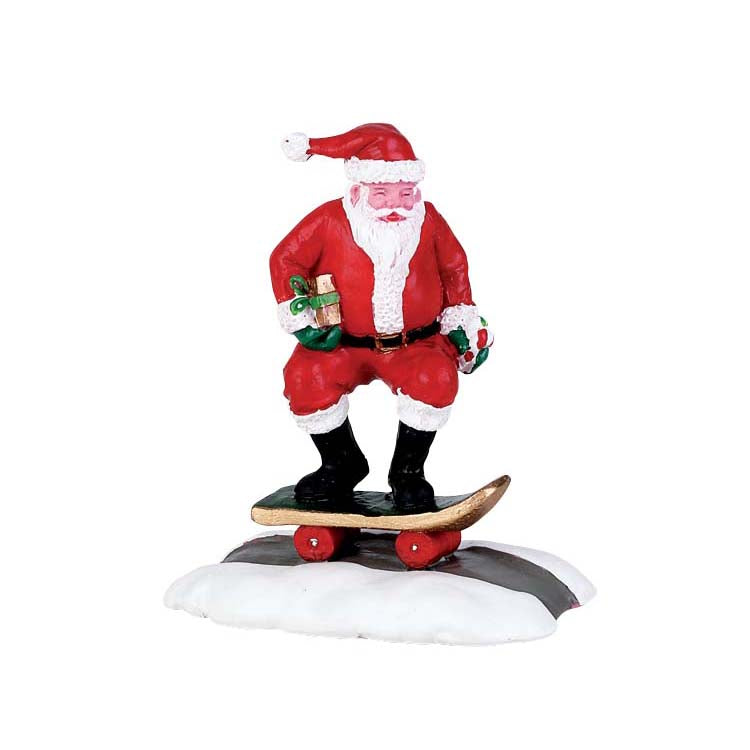 Skateboard Santa