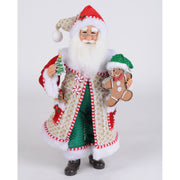 Whimiscal Gingerbread Santa
