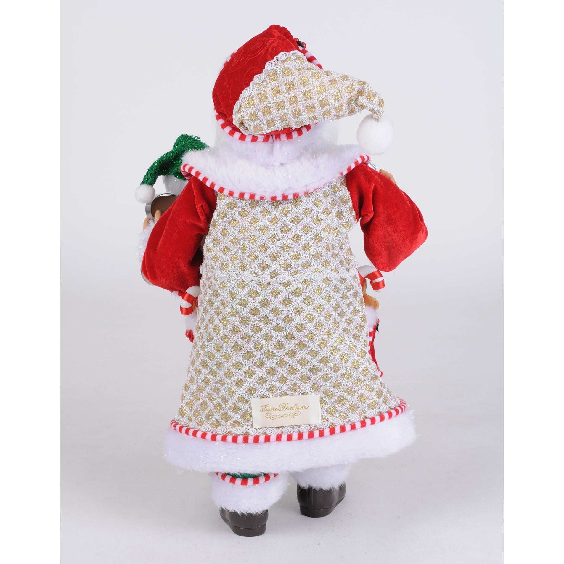 Whimiscal Gingerbread Santa