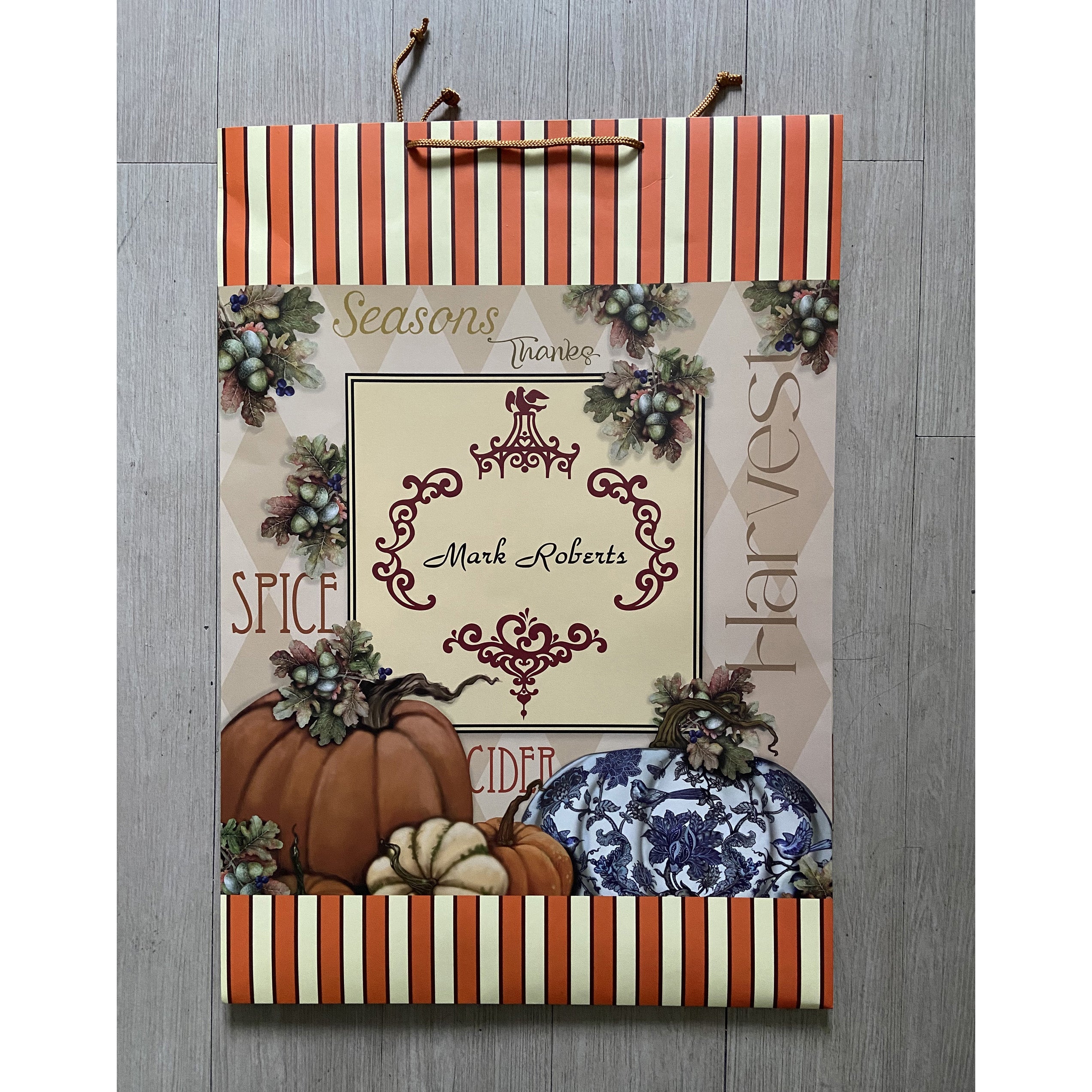 Mark Roberts Fall Gift Bag Large 321 x 30"