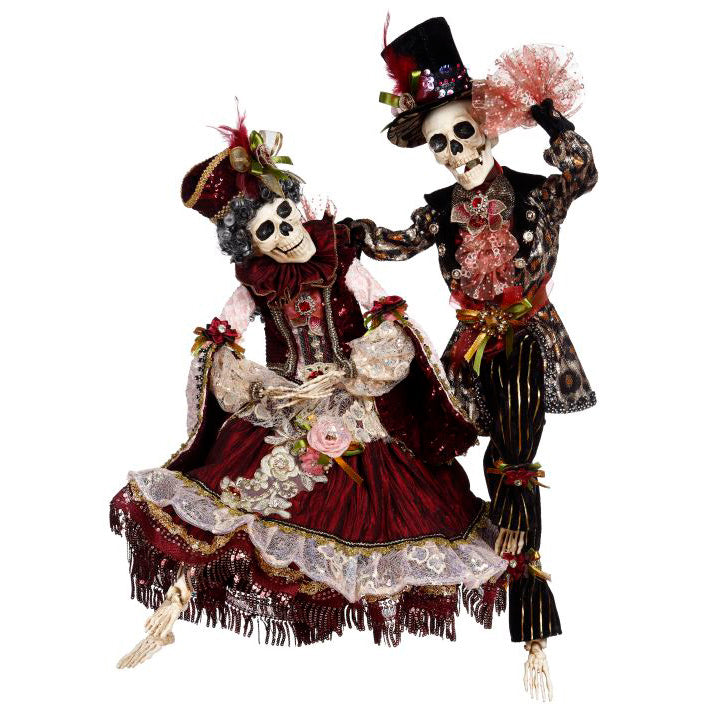 Dancing Devine Skeleton Set of 2 Large 32"