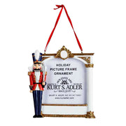 Nutcracker Soldier Frame Ornament 4.25"