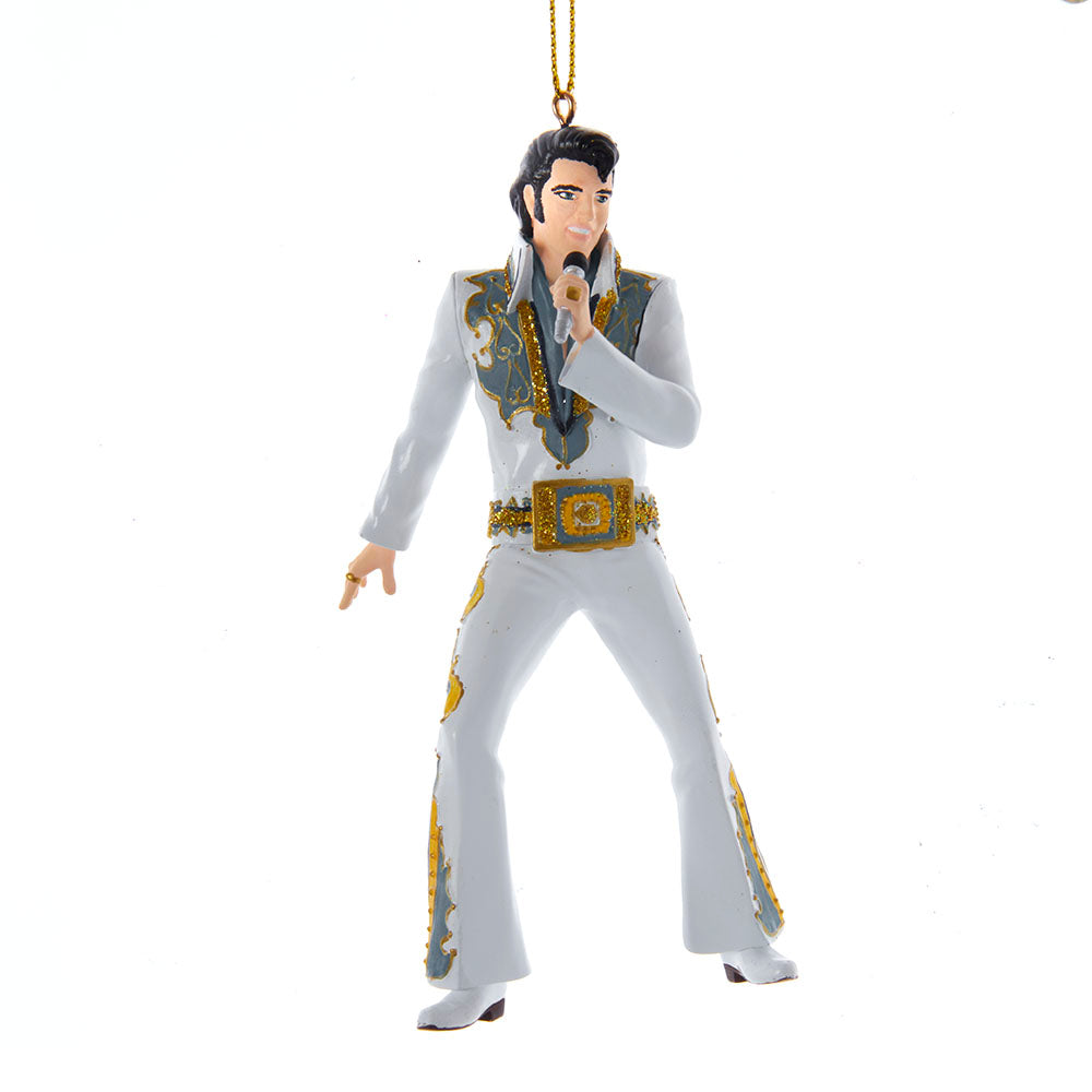 Elvis in Arabian Jumpsuit Ornament 5.25"