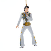 Elvis in Arabian Jumpsuit Ornament 5.25"