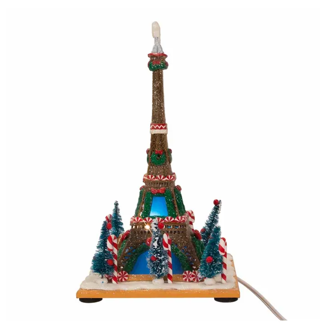 Gingerbread Eiffel Tower 10"