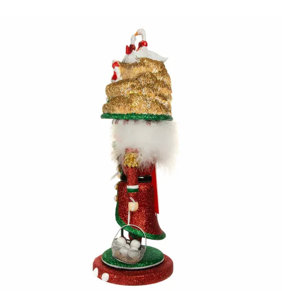 Hollywood 6 Geese A Laying Nutcracker 18"