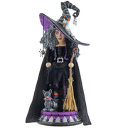 Hollywood Glamorous Witch Nutcracker 17.5"