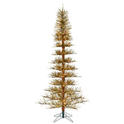 Slim German Layered Tree Pre-Lit 450 Warm White LED 7.5' LED