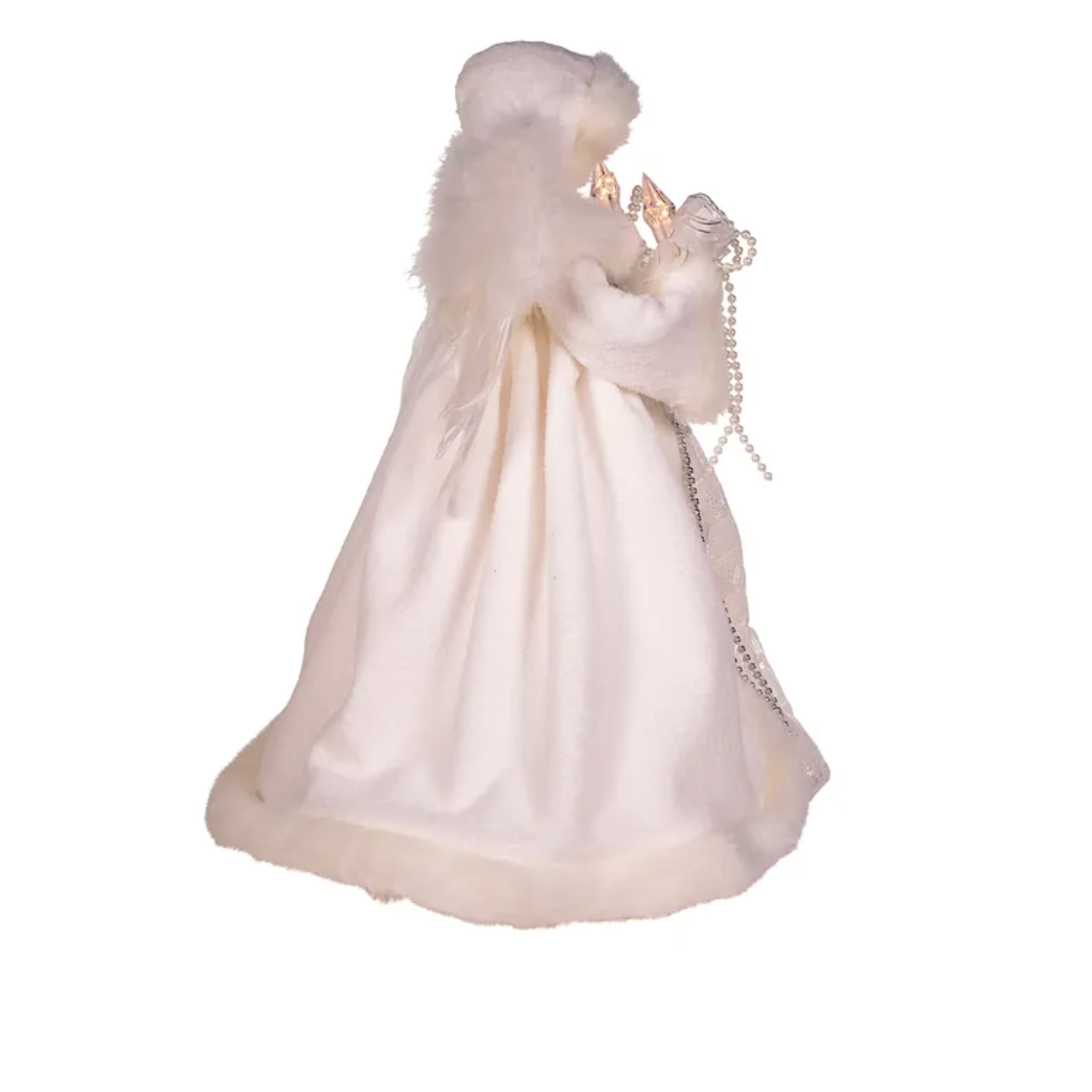 White Angel 10 Light Tree Topper 14"