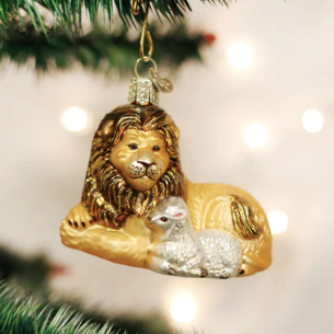 Lion & Lamb Ornament