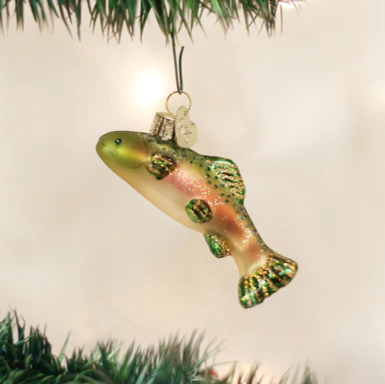 Mini Trout Ornament