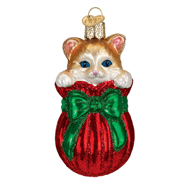 Letting The Cat Out Of The Bag Ornament