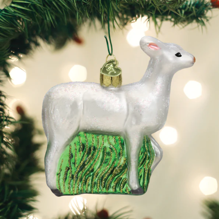Seneca White Deer Ornament