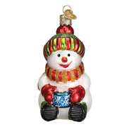 Snowman with Cocoa Ornament
