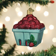 Carton of Raspberries Ornament