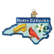 State of North Carolina Ornament