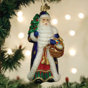 Regal Father Christmas Ornament