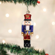 Blue Coat Soldier Nutcracker Ornament
