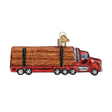 Logging Truck Ornament