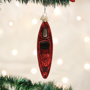 Red Kayak Ornament