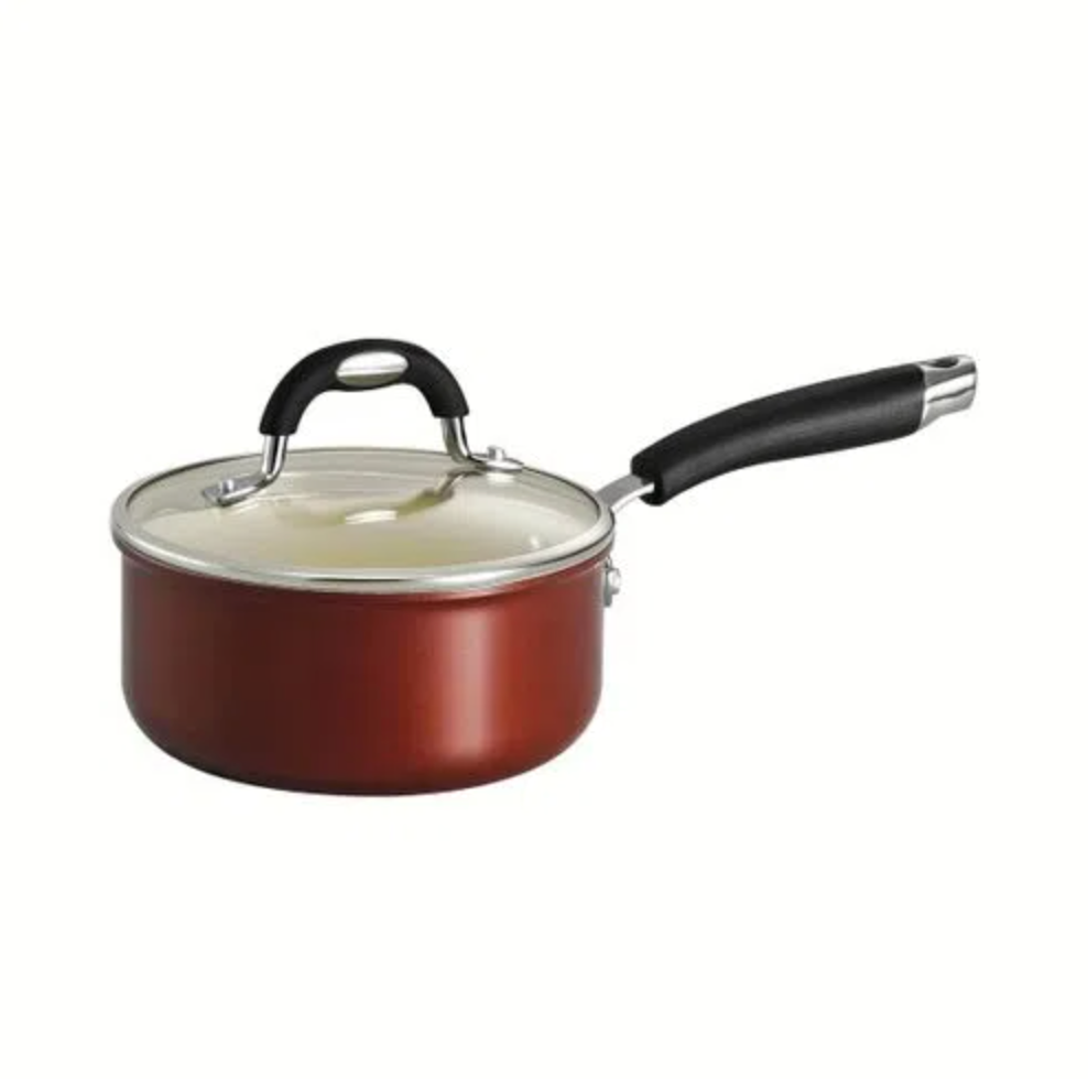 Ceramica 01 Metallic Copper Covered Sauce Pan 1.5 Quart