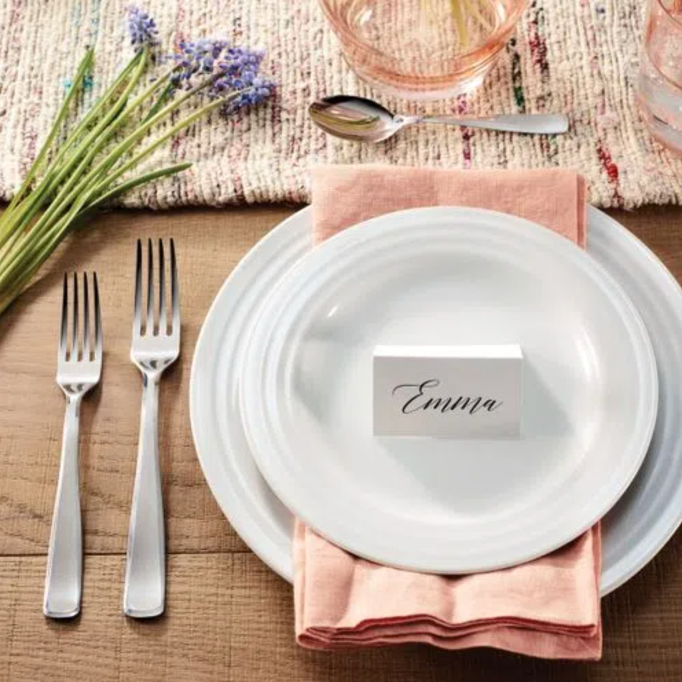 Pacific 18/10 Stainless Steel Flatware Set of 20