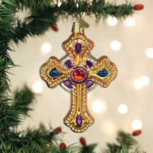 Ornate Cross Ornament
