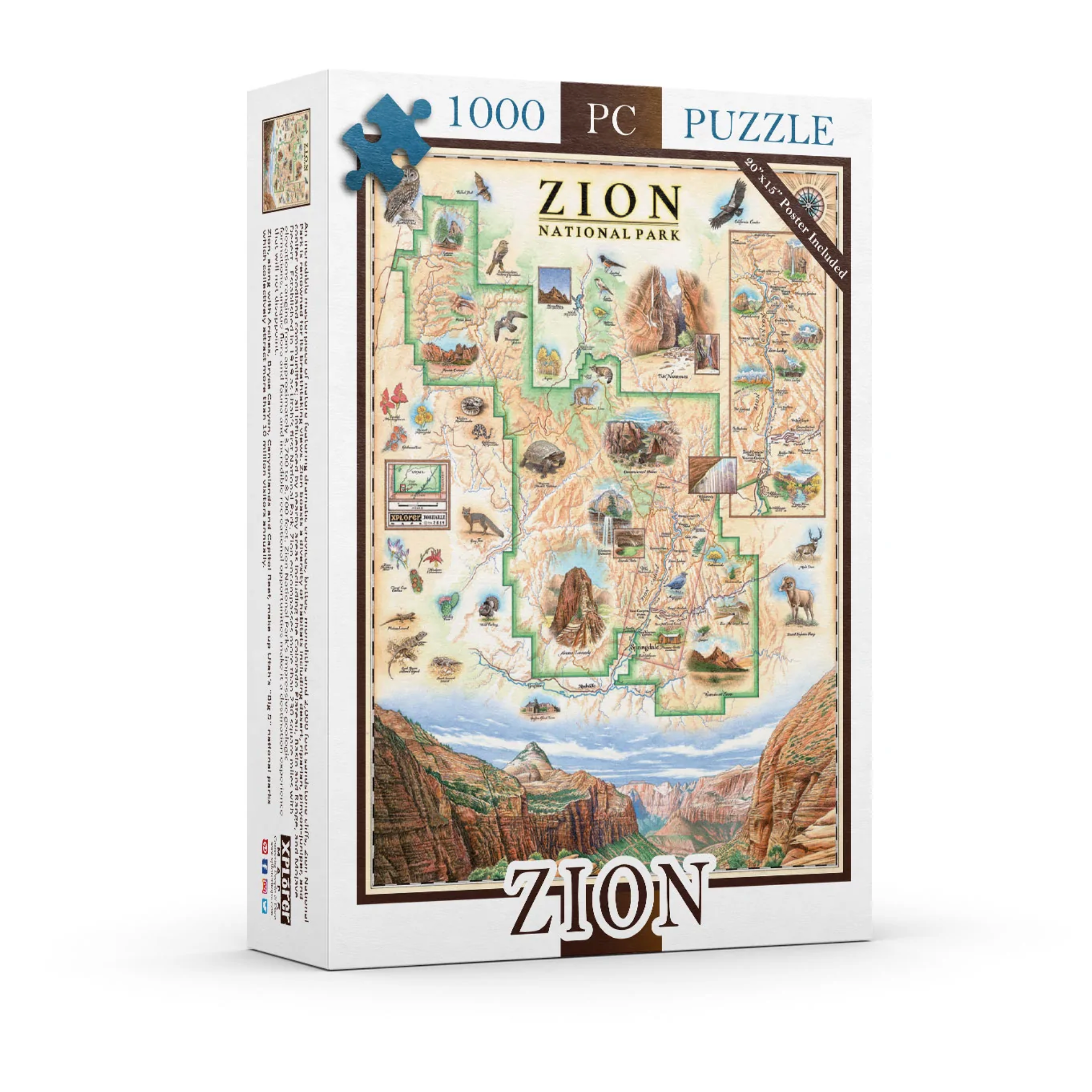 ZION National Park 1,000 Piece Puzzle