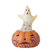 Mini Ghost Popping Out of Pumpkin