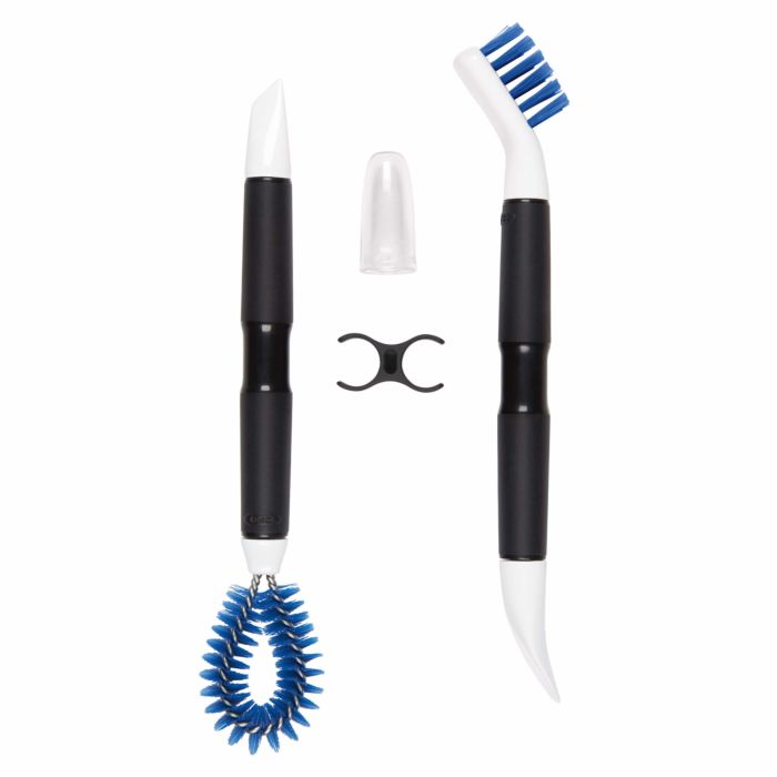 Kitchen Appliance Cleaning Brushes Blue Set of 2