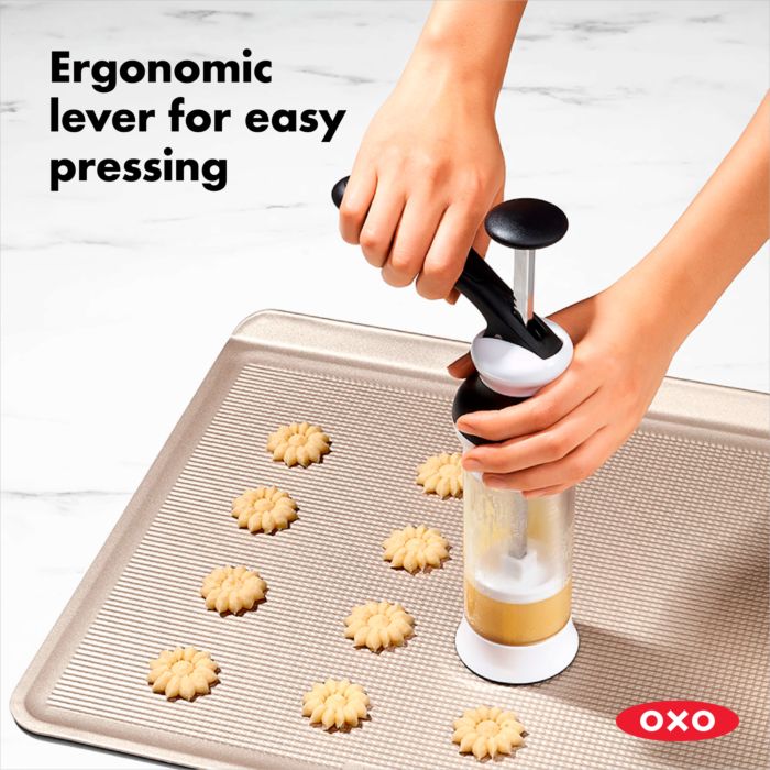 Cookie Press With Disk Storage Case